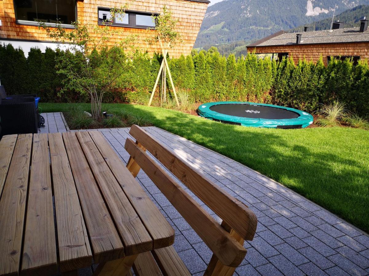 Ferienwohnung Haus Monika Brixen im Thale Exterior foto